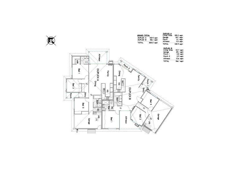 Duplex Lot 48 Wedgetail Court, Griffin QLD 4503 Floorplan