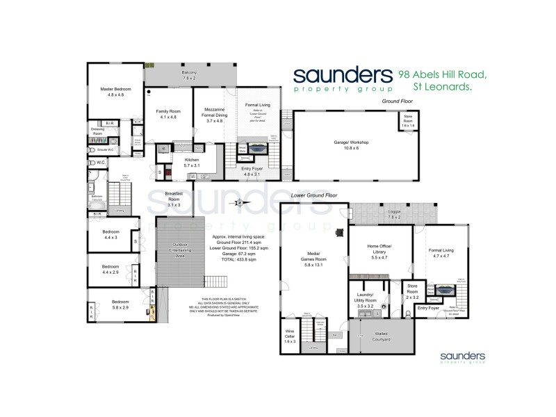 98A Abels Hill Road, St Leonards TAS 7250 Floorplan