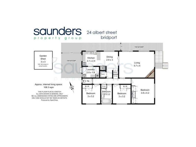24 Albert Street, Bridport TAS 7262 Floorplan