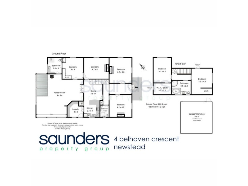 4 Belhaven Crescent, Newstead TAS 7250 Floorplan