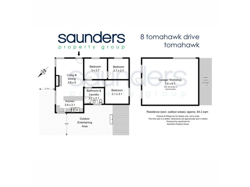 8 Tomahawk Drive, Tomahawk TAS 7262 Floorplan