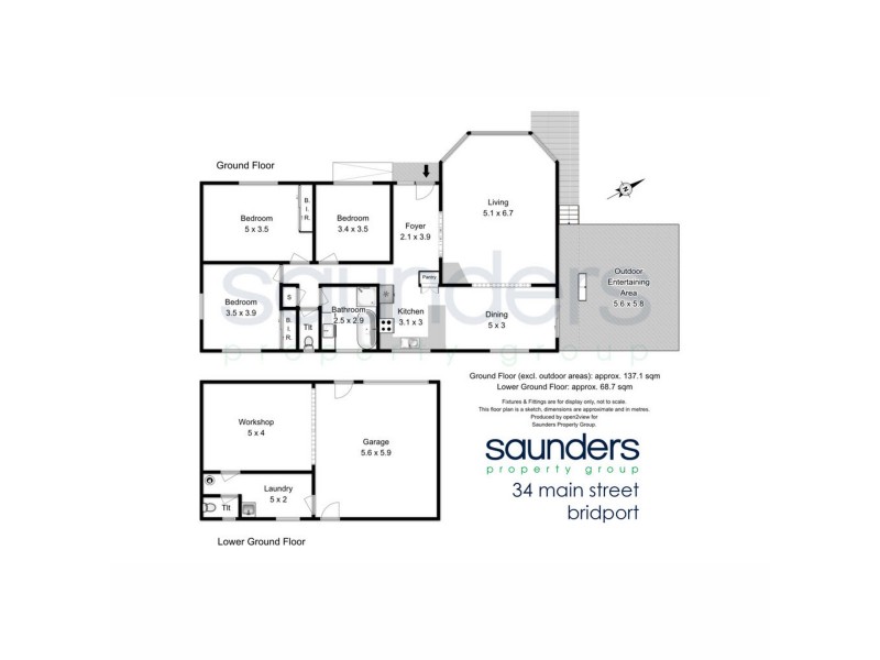 34 Main Street, Bridport TAS 7262 Floorplan