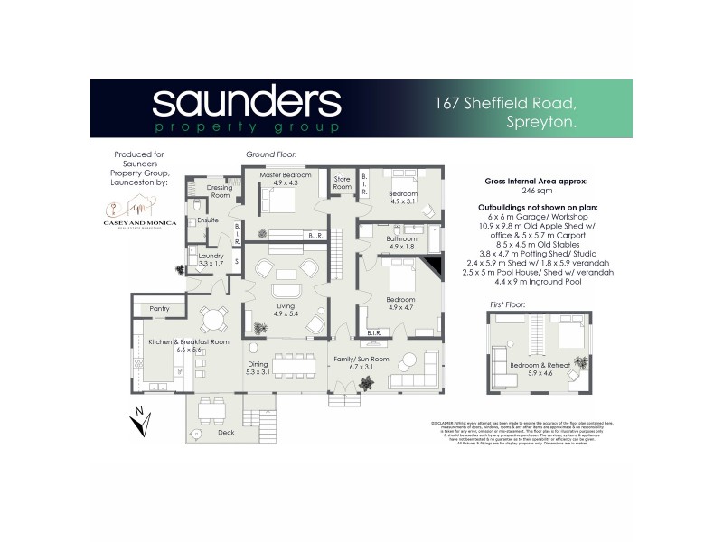 167 Sheffield Road, Spreyton TAS 7310 Floorplan