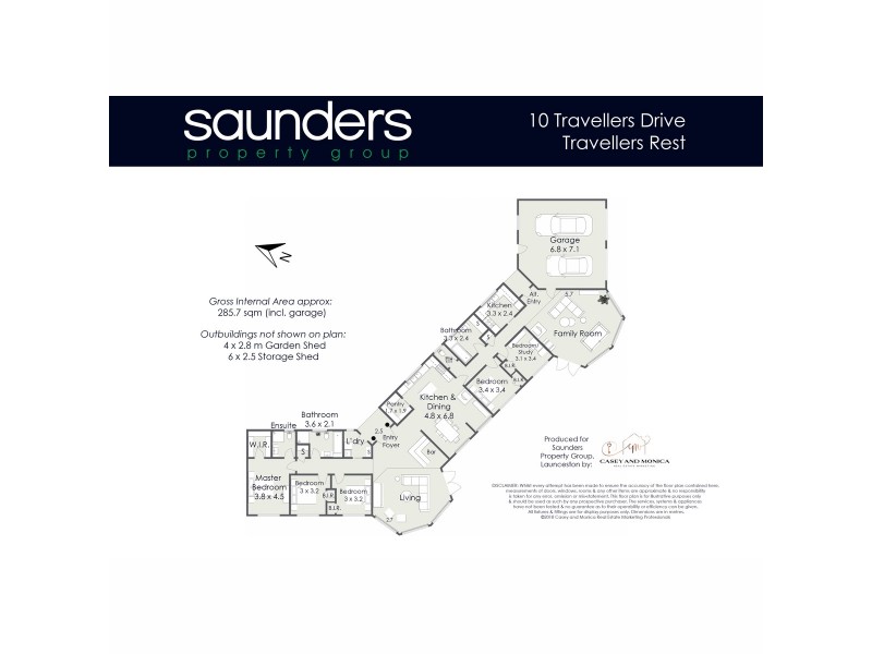 10 Travellers Drive, Travellers Rest TAS 7250 Floorplan