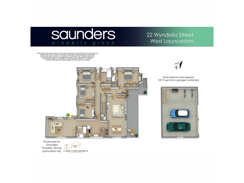 22 Wyndella Street, West Launceston TAS 7250 Floorplan