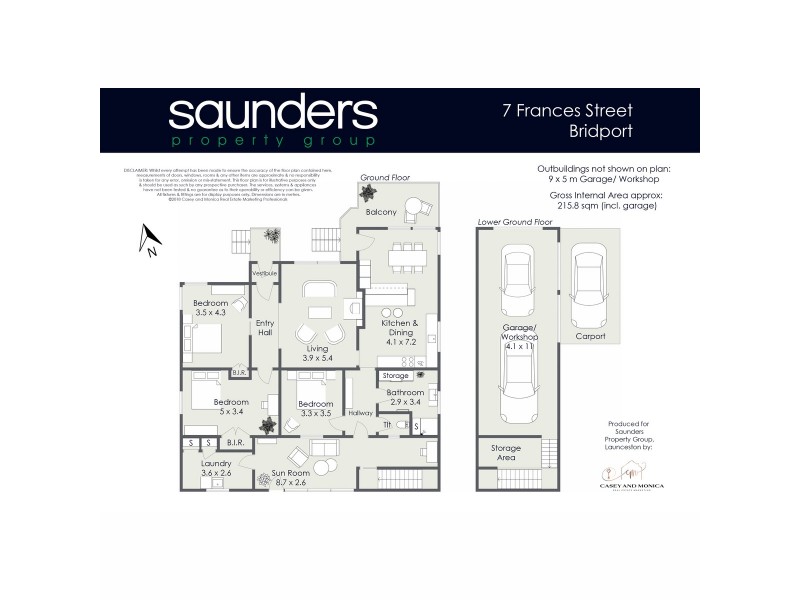 7 Frances Street, Bridport TAS 7262 Floorplan