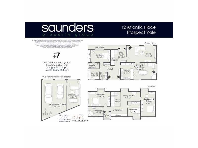 12 Atlantic Place, Prospect Vale TAS 7250 Floorplan