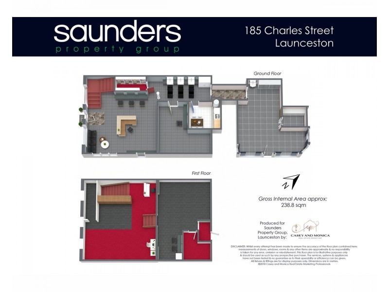 185 Charles Street, Launceston TAS 7250 Floorplan