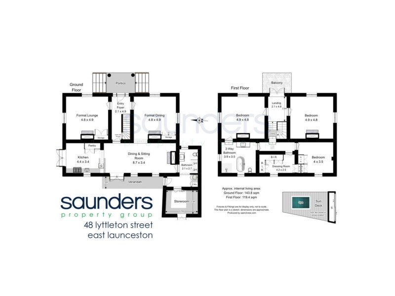 48 Lyttleton Street, East Launceston TAS 7250 Floorplan