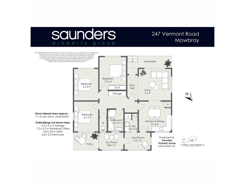 247 Vermont Road, Mowbray TAS 7248 Floorplan
