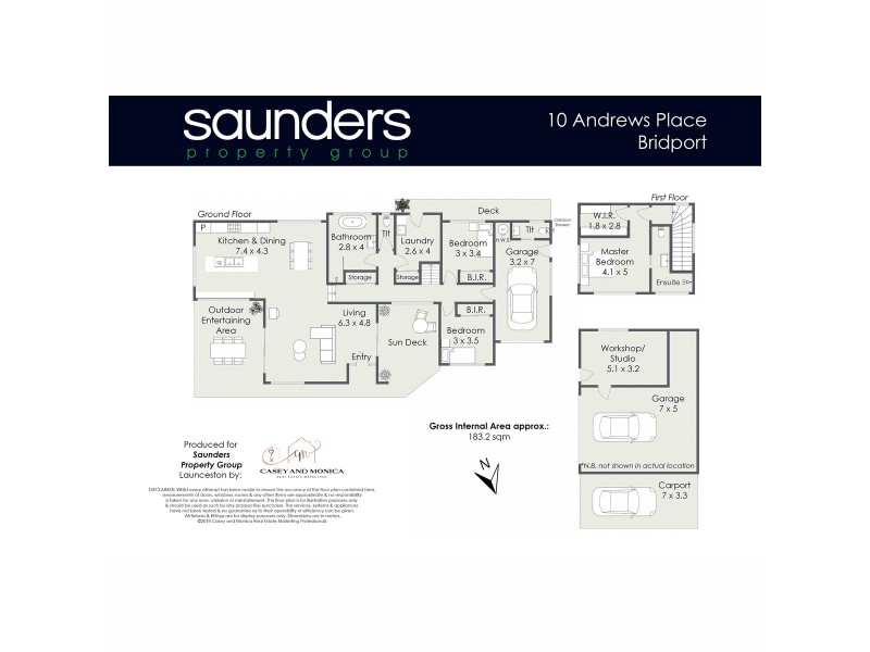 10 Andrews Place, Bridport TAS 7262 Floorplan
