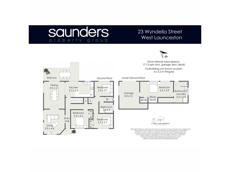 23 Wyndella Street, West Launceston TAS 7250 Floorplan