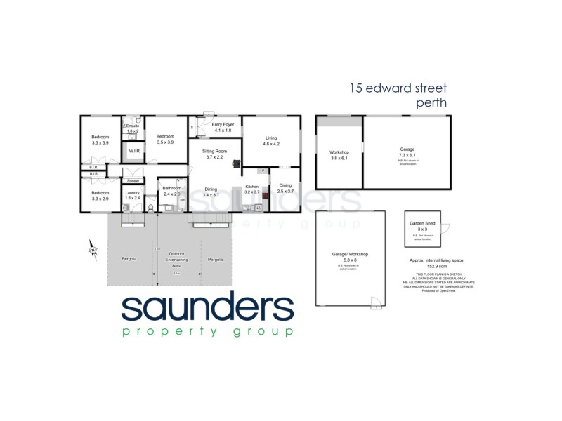 15 Edward Street, Perth TAS 7300 Floorplan