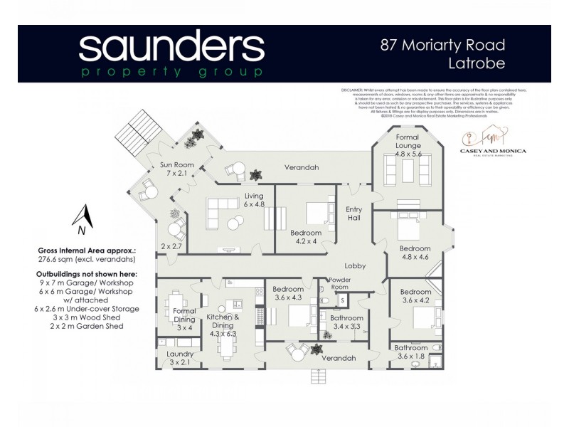 87 Moriarty Road, Latrobe TAS 7307 Floorplan