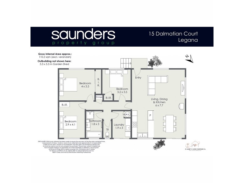 15 Dalmatian Court, Legana TAS 7277 Floorplan
