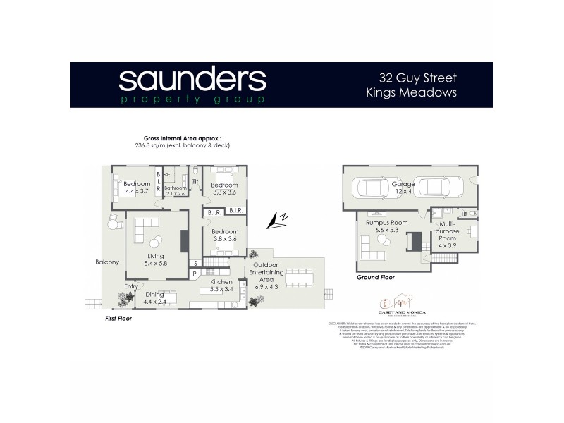 32 Guy Street, Kings Meadows TAS 7249 Floorplan