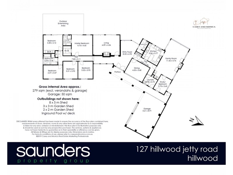 127 Hillwood Jetty Road, Hillwood TAS 7252 Floorplan