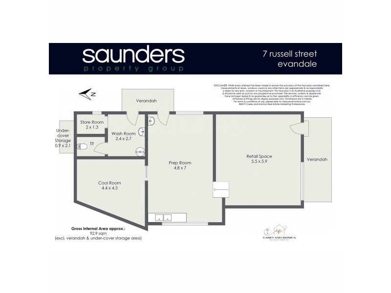 7 Russell Street, Evandale TAS 7212 Floorplan