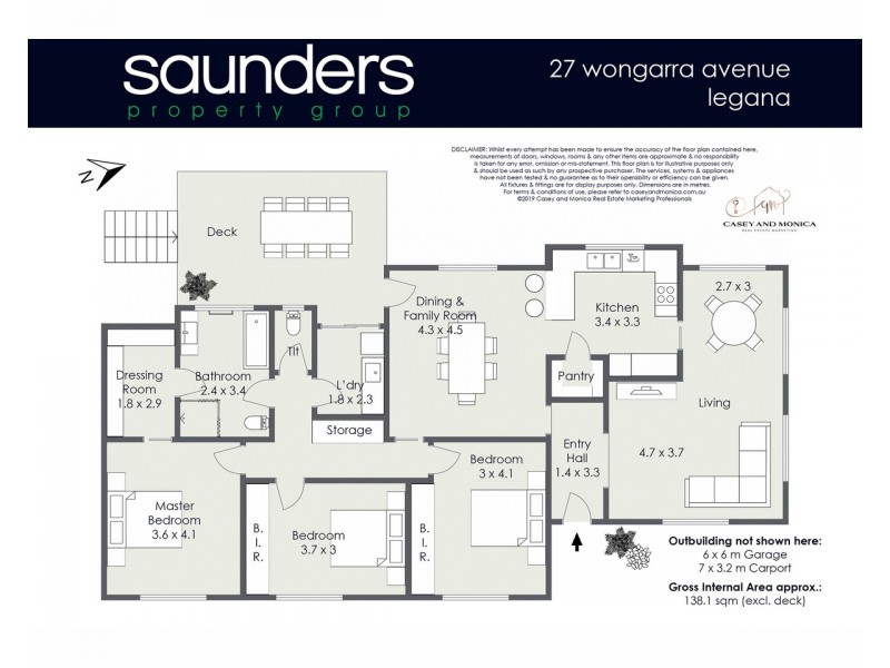 27 Wongarra Avenue, Legana TAS 7277 Floorplan