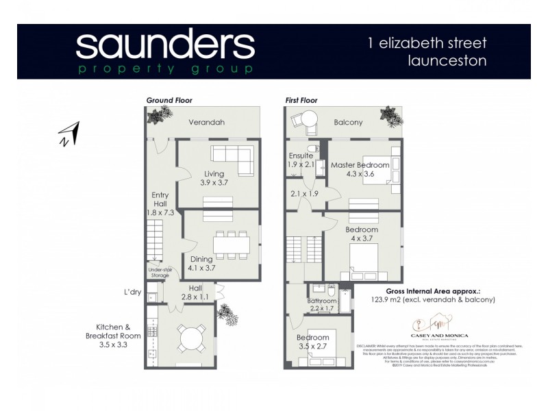 1 Elizabeth Street, Launceston TAS 7250 Floorplan