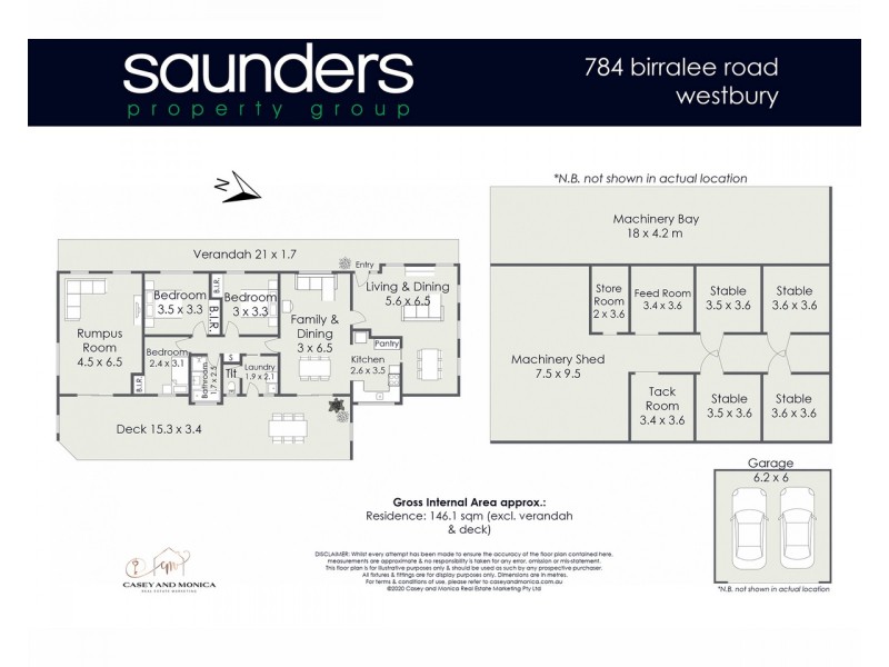 784 Birralee Road, Westbury TAS 7303 Floorplan