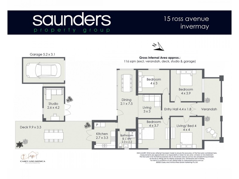 15 Ross Avenue, Invermay TAS 7248 Floorplan