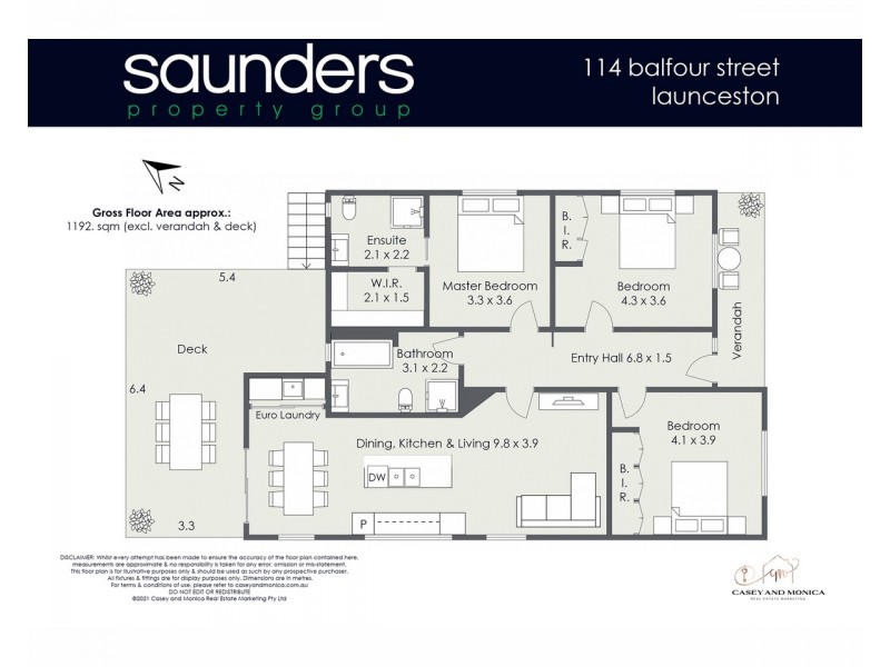 114 Balfour Street, Launceston TAS 7250 Floorplan