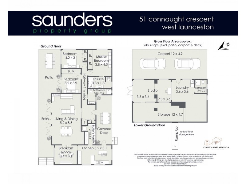 51 Connaught Crescent, West Launceston TAS 7250 Floorplan
