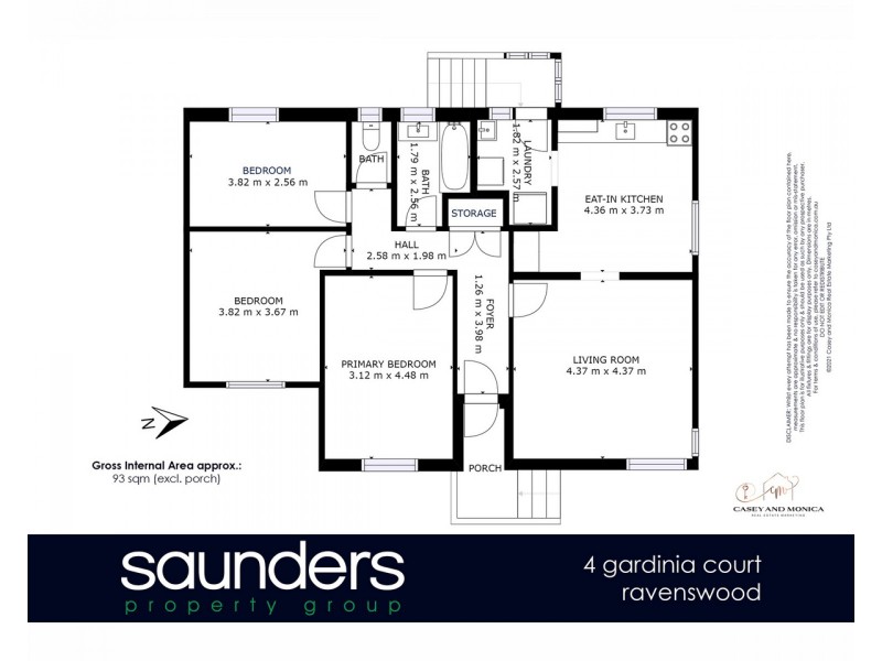 4 Gardinia Court, Ravenswood TAS 7250 Floorplan
