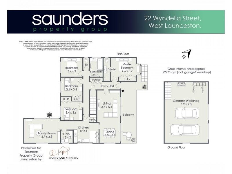 22 Wyndella Street, West Launceston TAS 7250 Floorplan