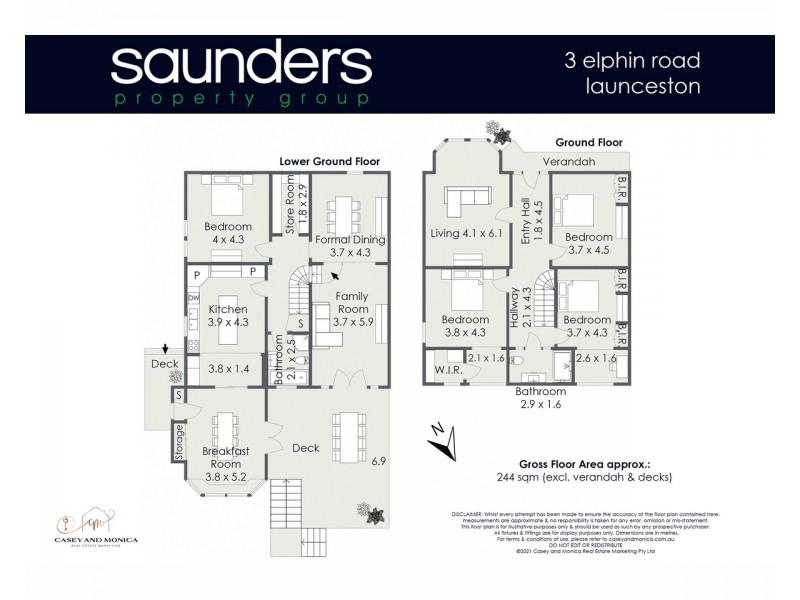 33 Elphin Road, Launceston TAS 7250 Floorplan