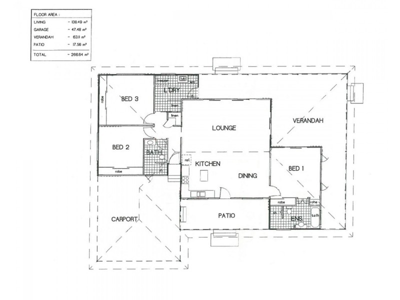 45 Cascade Close, Mutchilba QLD 4872 Floorplan