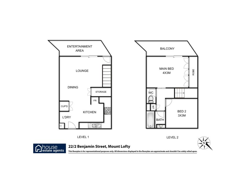 Unit 22/2 Benjamin Street, Mount Lofty QLD 4350 Floorplan