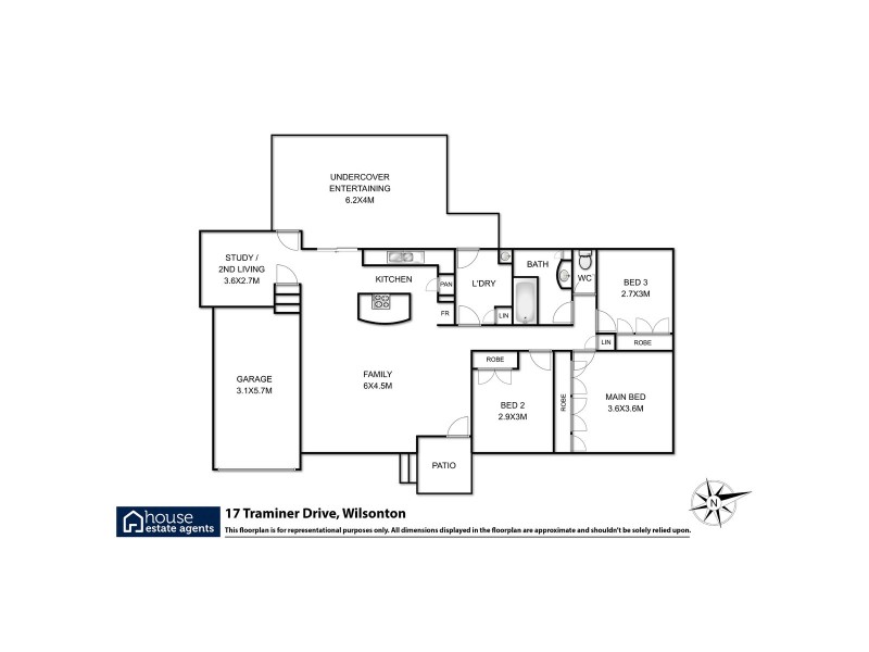 17 Traminer Drive, Wilsonton Heights QLD 4350 Floorplan