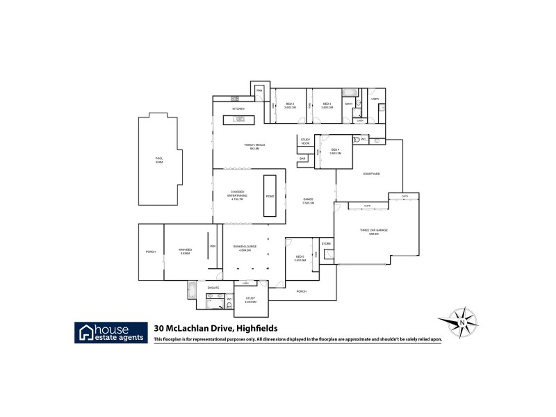30 McLachlan Drive, Highfields QLD 4352 Floorplan