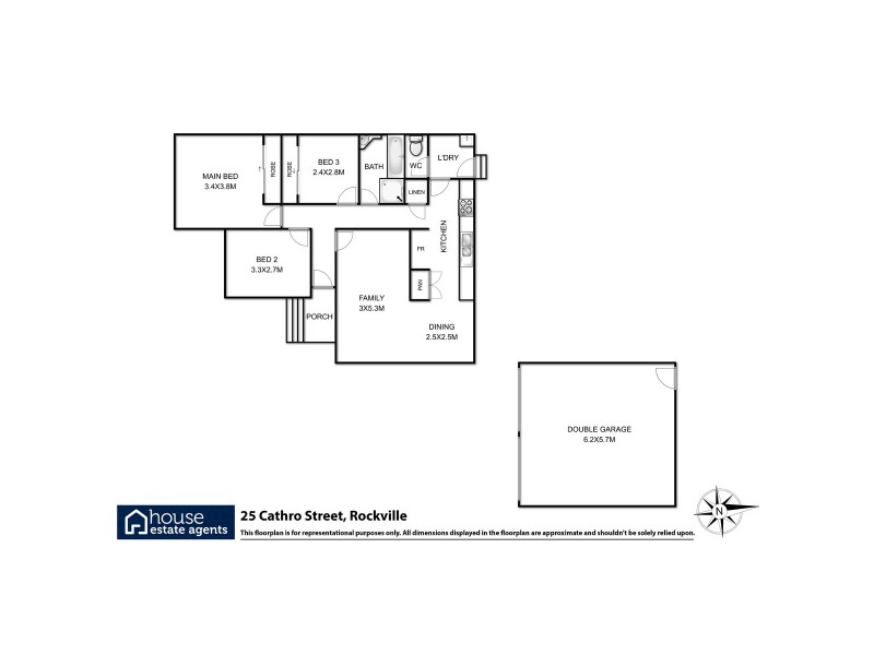 25 Cathro Street, Rockville QLD 4350 Floorplan