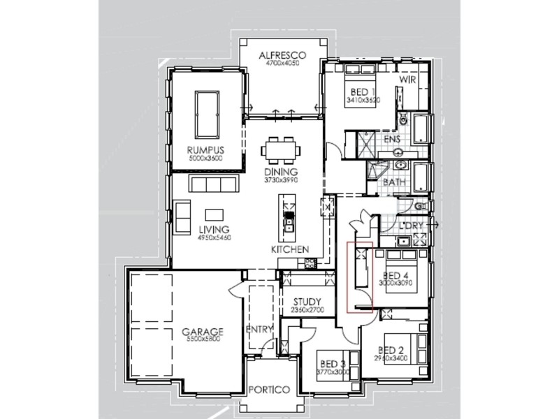 200 Postle Street, Mount Rascal QLD 4350 Floorplan