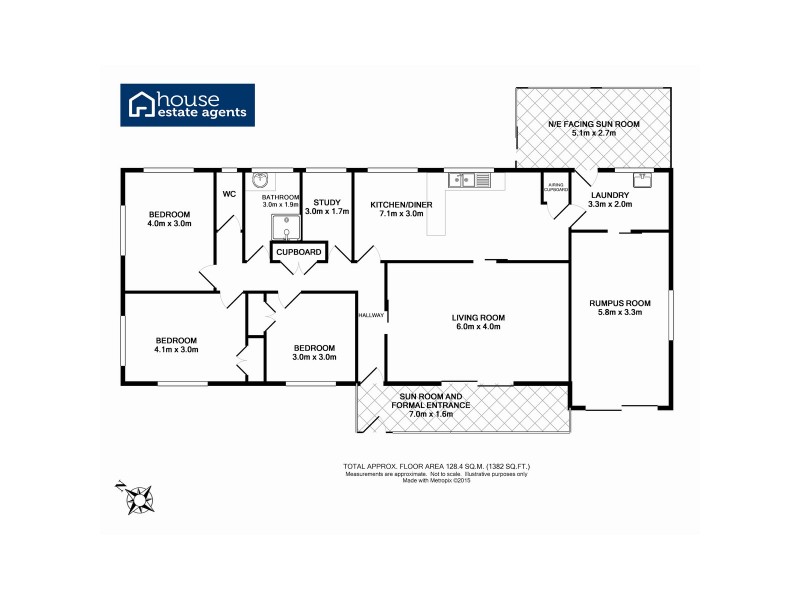 1 Delray Street, Oakey QLD 4401 Floorplan