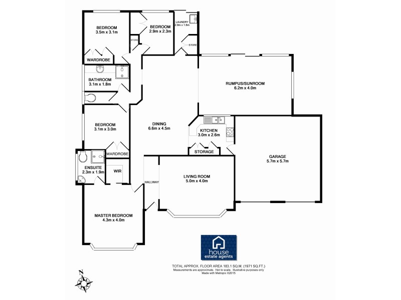 12 Connole Court, Kearneys Spring QLD 4350 Floorplan