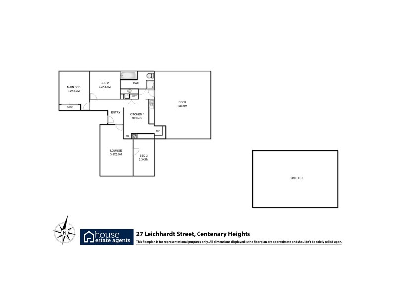 27 Leichhardt Street, Centenary Heights QLD 4350 Floorplan