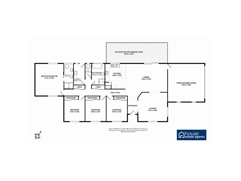 2 Keats Court, Westbrook QLD 4350 Floorplan