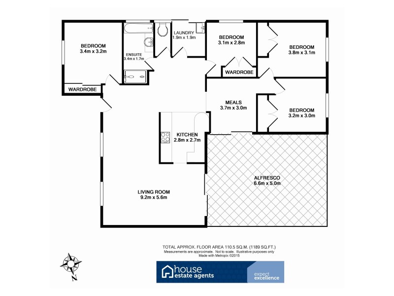 14 McDonald Court, Wyreema QLD 4352 Floorplan
