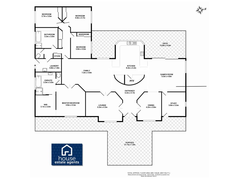 4 Windermere Drive, Hodgson Vale QLD 4352 Floorplan