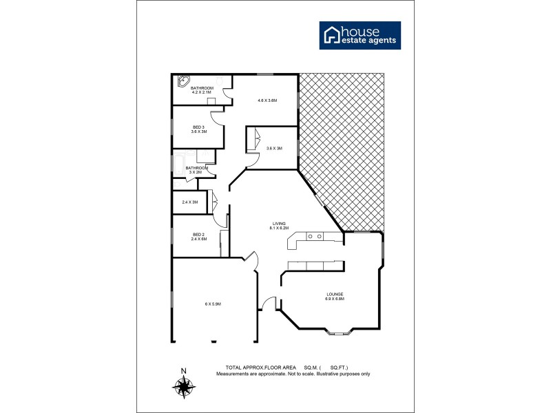 3 Bunkers Hill School Road, Westbrook QLD 4350 Floorplan