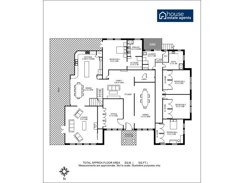 8 Huntingdale Court, Mount Lofty QLD 4350 Floorplan