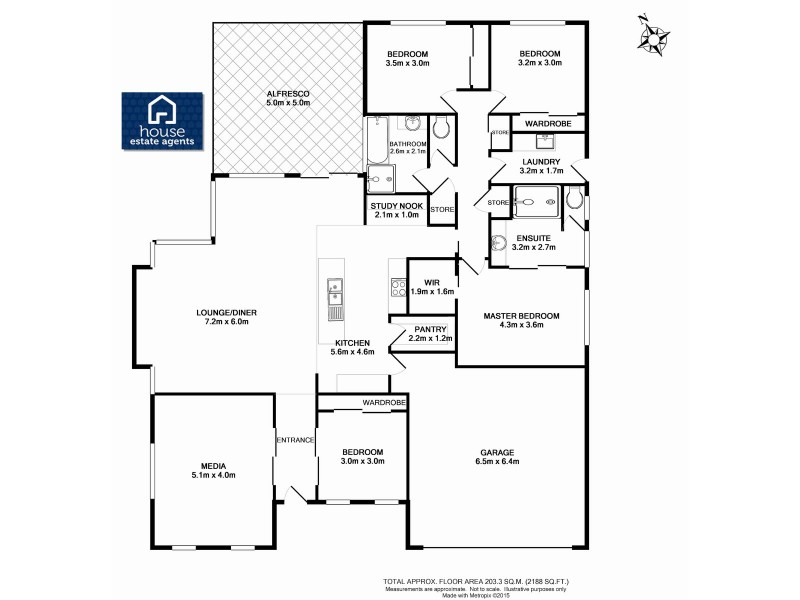 14 Plover Court, Highfields QLD 4352 Floorplan