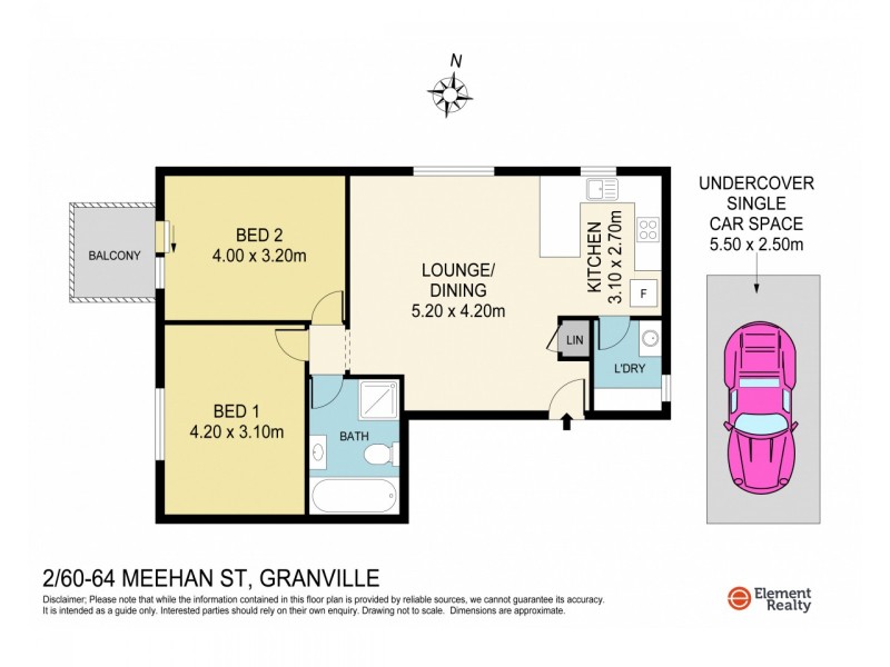 2/60-64 Meehan Street, Granville NSW 2142 Floorplan