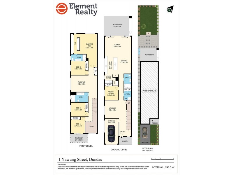 1 Yawung Street, Dundas NSW 2117 Floorplan
