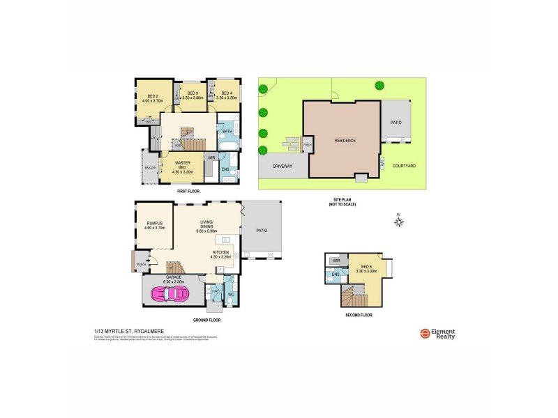 13 Myrtle Street, Rydalmere NSW 2116 Floorplan