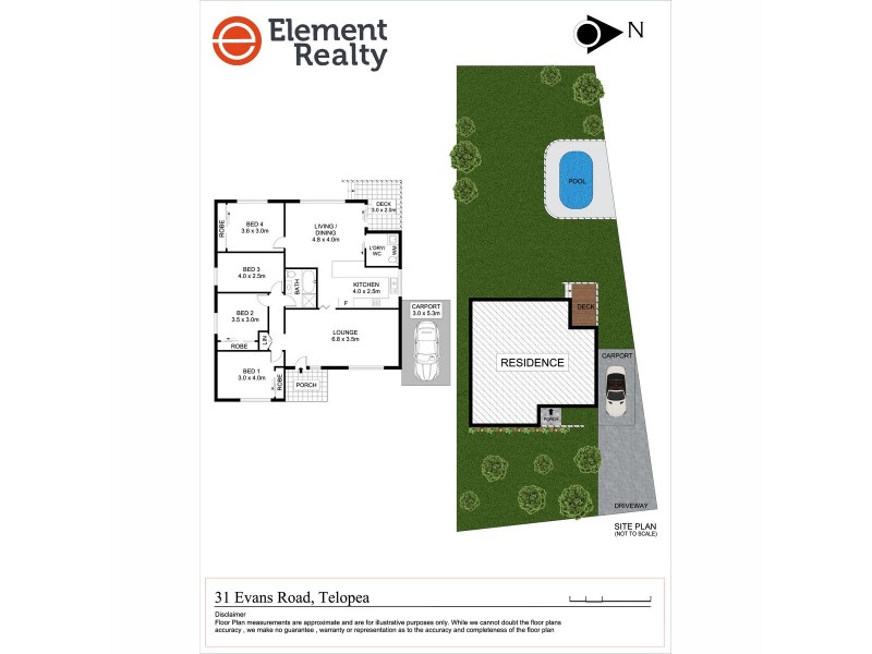 31 Evans Road, Telopea NSW 2117 Floorplan